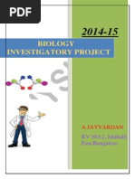 Biology Investigatory