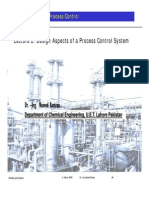 Lec#02 PDC - Design Aspects of A Process Control System