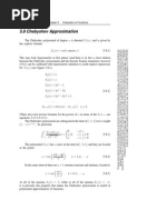 Chebyshev Approximation