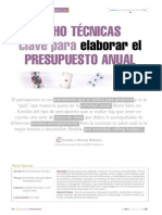 8 Tecnicas Presupuestario PDF