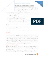 Reglamento de Seguridad y Salud Ocupacional en Minería