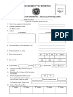 Application Form