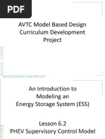 AVTC Model Based Design Curriculum Development Project