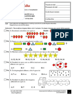 Subiect BestEdu Matematica Clasa Pregatitoare