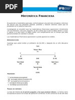 Matemática Financiera - Sesión 01