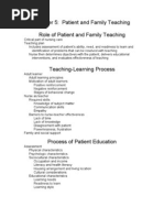 PT Family Teaching