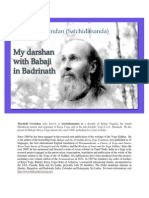 My Darshan of Babaji in Badrinath en