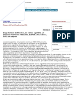 Hurtado de Mendoza-La Ciencia Argentina: Un Proyecto Inconcluso: 1930-2000 PDF