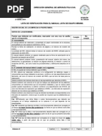 Checklist de Mel Actualizado