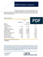 B53-35H-011 Polyethylene Copolymer: Typical Properties