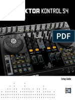 Traktor Kontrol S4 Setup Guide English 