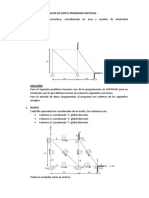 Problema de Armadura en 2d Con El Programa Mathcad