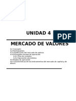 Unidad 4 Mercado de Valores