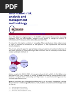 M: Information Risk Analysis and Management Methodology: Ehari