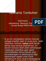 Tatanama Tumbuhan