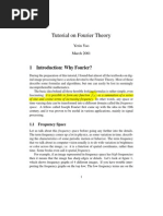 Fourier Analysis (IMPORTANTE)