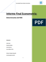 ROE Econometría