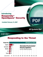 Kaspersky Openspace Security: Introducing