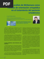 El Analisis de McNamara Como Metodo de Orientacion Ortopedica en El Tratamiento Del Paciente Ortodoncico