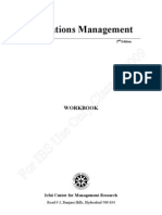 Operation Management Workbook For Students