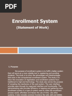 Enrollment System