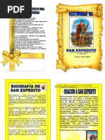 Festividad de San Expedito