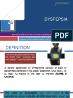 Dyspepsia: Level of Competent: 4