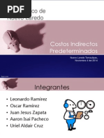 Costos Indirectos Predeterminados