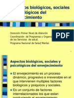 Aspectos Biopsicosociales Del Envejecimiento