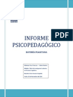 Informe Bateria Piagetana