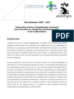 Proposition D Actes D Ergotherapie