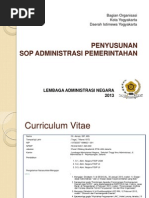 Sop Administrasi Pemerintahan 2013