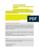 Concepto de Cim Manufactura Integrada Por Computadora