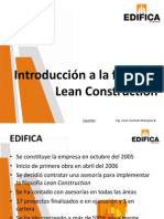 Introducción A La Filosofía Lean Construction