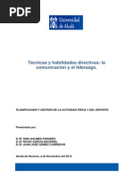 Habilidades Directrices: La Comunicación y El Liderazgo