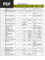 Delhi School Lists