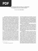 El Amparoide y La Defensa de La Constitución