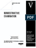 Asme Sec V 2003 For API 653 Prep