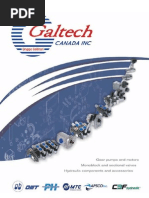 Catalogue Galtech en