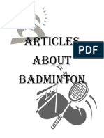 Articles About Badminton