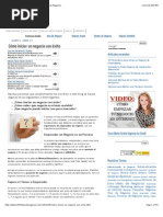 Cómo Iniciar Un Negocio Con Éxito PDF