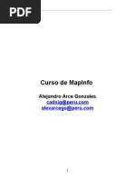 Curso de MapInfo