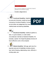 Unit - 3 - Various Types of Disabilities