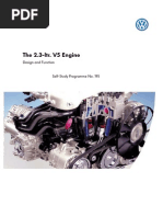 The VW Engine 2.3 Litros - Type V - 5 Cil