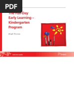 Kindergarten Curriculum