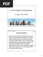 CE-515: Design of Steel Structures: Course Outline