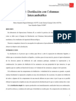 Destilación Con Columnas Intercambiables