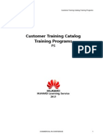 2014CustomerTrainingCatalog TrainingPrograms (PS) V1.10