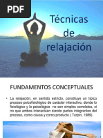 Técnicas de Relajacion