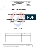 Procedimiento de Bioquimica